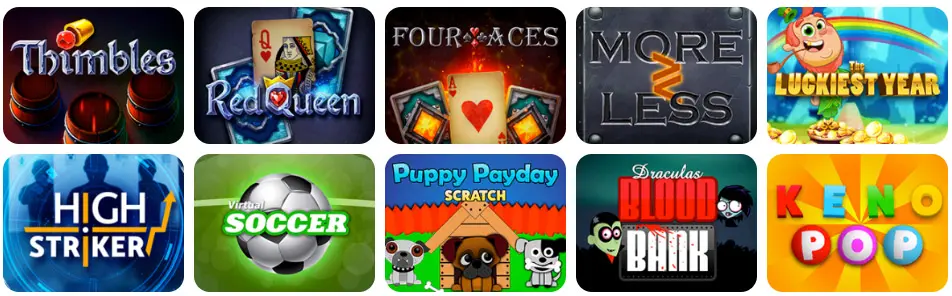 Juegos en línea SCRATCHMANIA CASINO