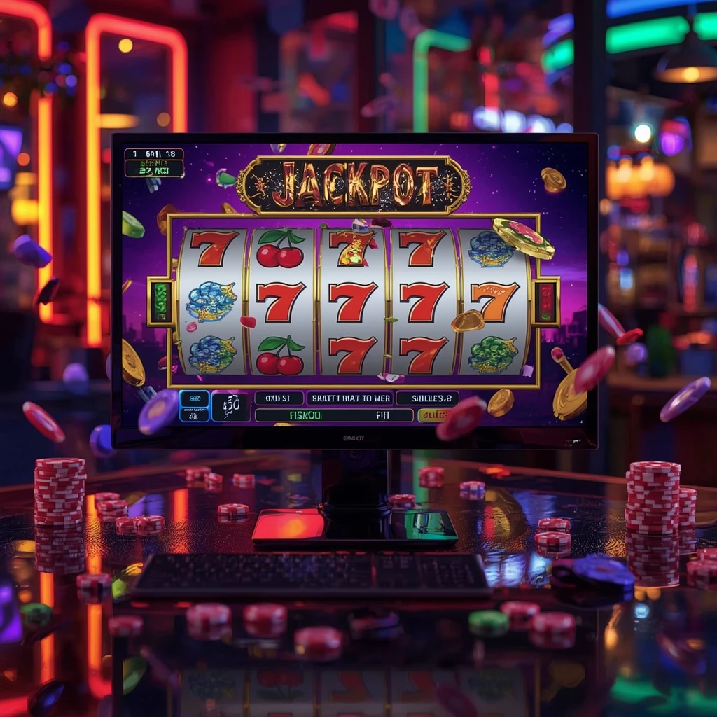 tragamonedas en el monitor SCRATCHMANIA CASINO